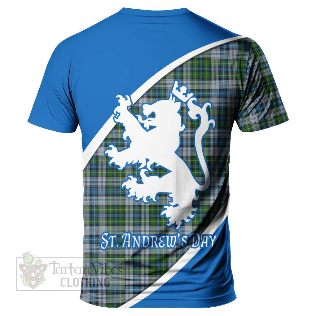 Tartan Vibes Clothing MacNeil (McNeil) Family Crest Tartan T-Shirt Celebrate Saint Andrew's Day in Style