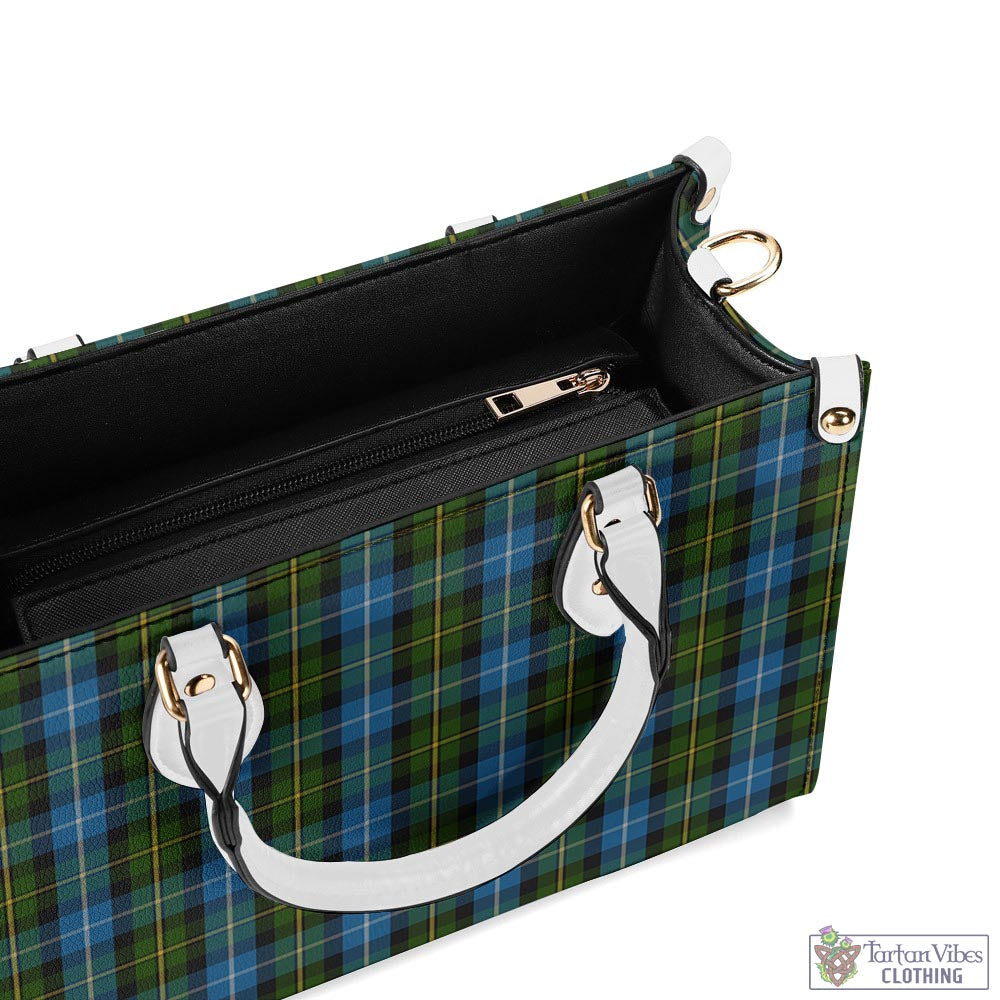 Tartan Vibes Clothing MacNeil of Barra Tartan Luxury Leather Handbags