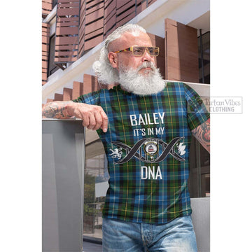 MacNeil of Barra Tartan Cotton T-shirt with Family Crest DNA In Me Style