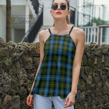 MacNeil of Barra Tartan Loose Halter Neck Camisole