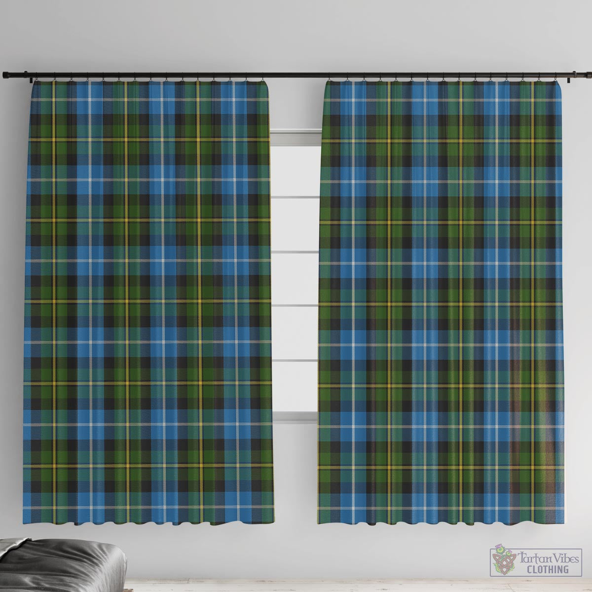 MacNeil of Barra Tartan Window Curtain