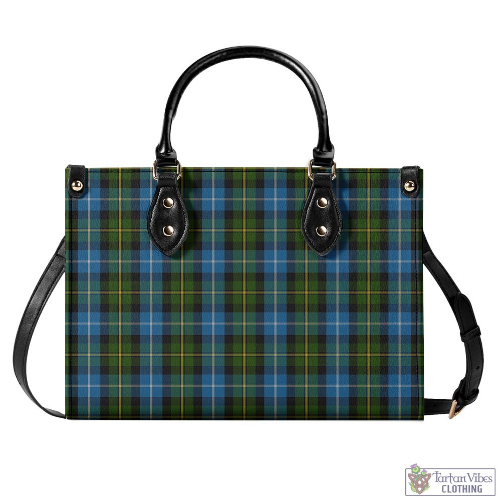 Tartan Vibes Clothing MacNeil of Barra Tartan Luxury Leather Handbags