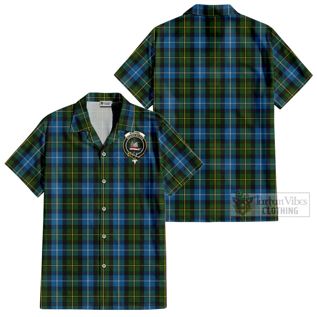 MacNeil of Barra Tartan Cotton Hawaiian Shirt with Family Crest Kid - Tartan Vibes Clothing