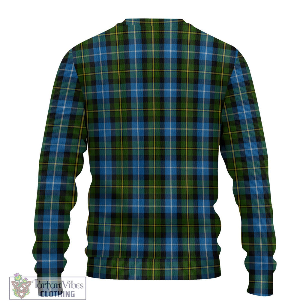 MacNeil of Barra Tartan Knitted Sweater with Family Crest DNA In Me Style - Tartanvibesclothing Shop