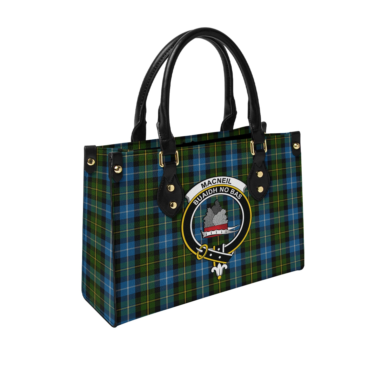 macneil-of-barra-tartan-leather-bag-with-family-crest