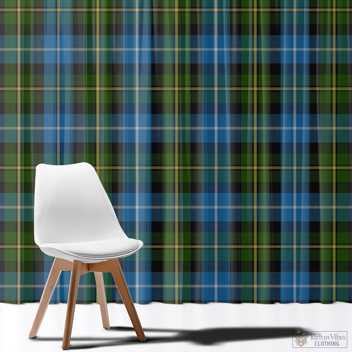 MacNeil of Barra Tartan Window Curtain