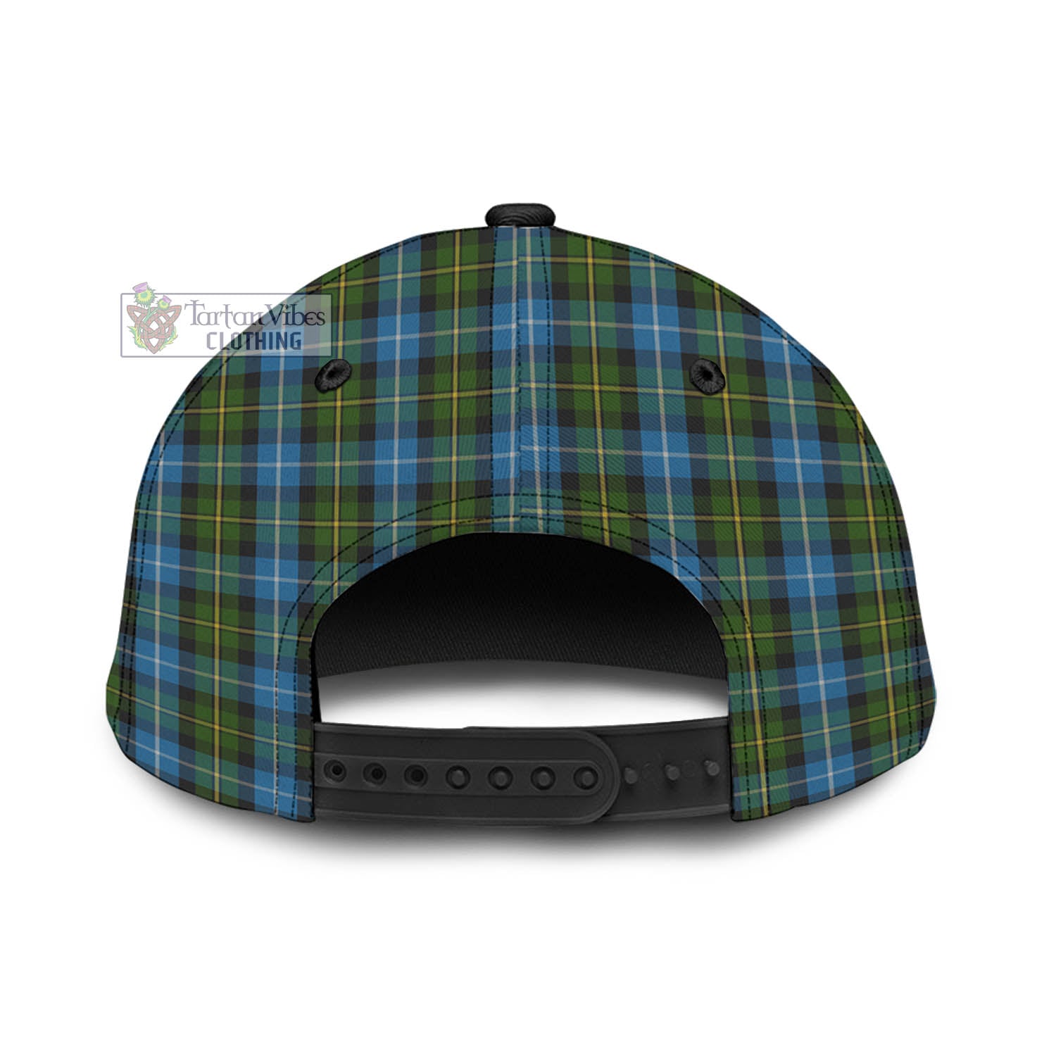 Tartan Vibes Clothing MacNeil of Barra Tartan Classic Cap with Family Crest In Me Style