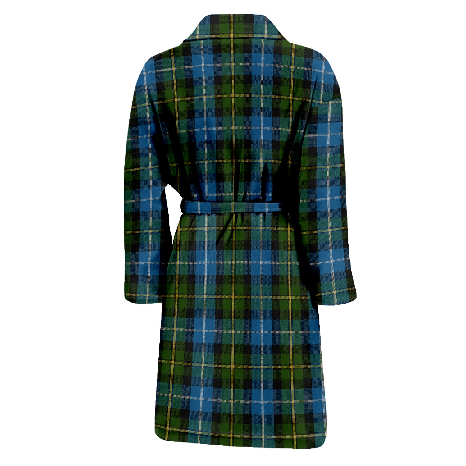 MacNeil of Barra Tartan Bathrobe with Family Crest - Tartan Vibes Clothing