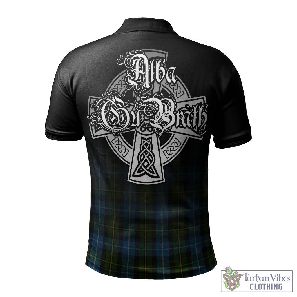 Tartan Vibes Clothing MacNeil of Barra Tartan Polo Shirt Featuring Alba Gu Brath Family Crest Celtic Inspired