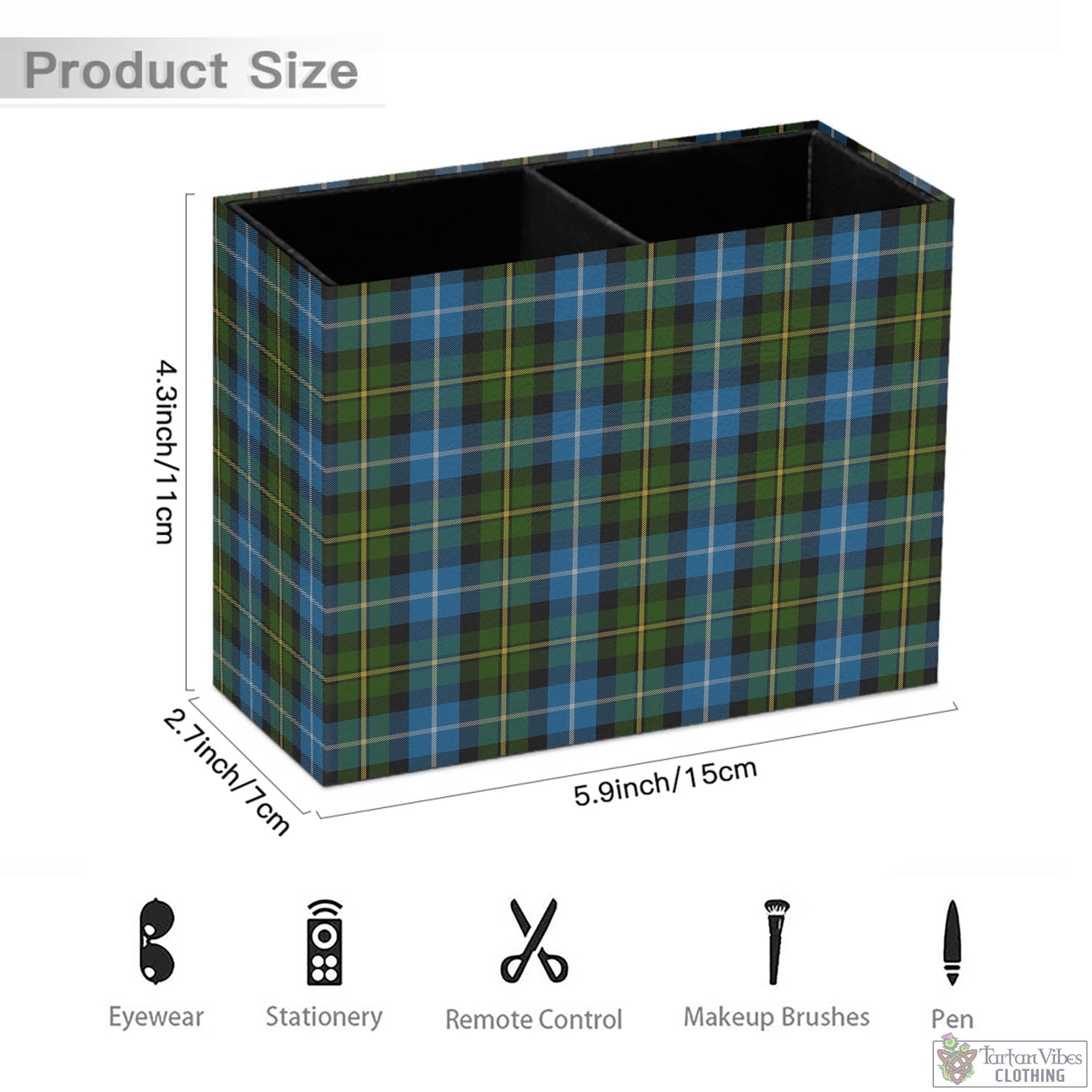 Tartan Vibes Clothing MacNeil of Barra Tartan Pen Holder