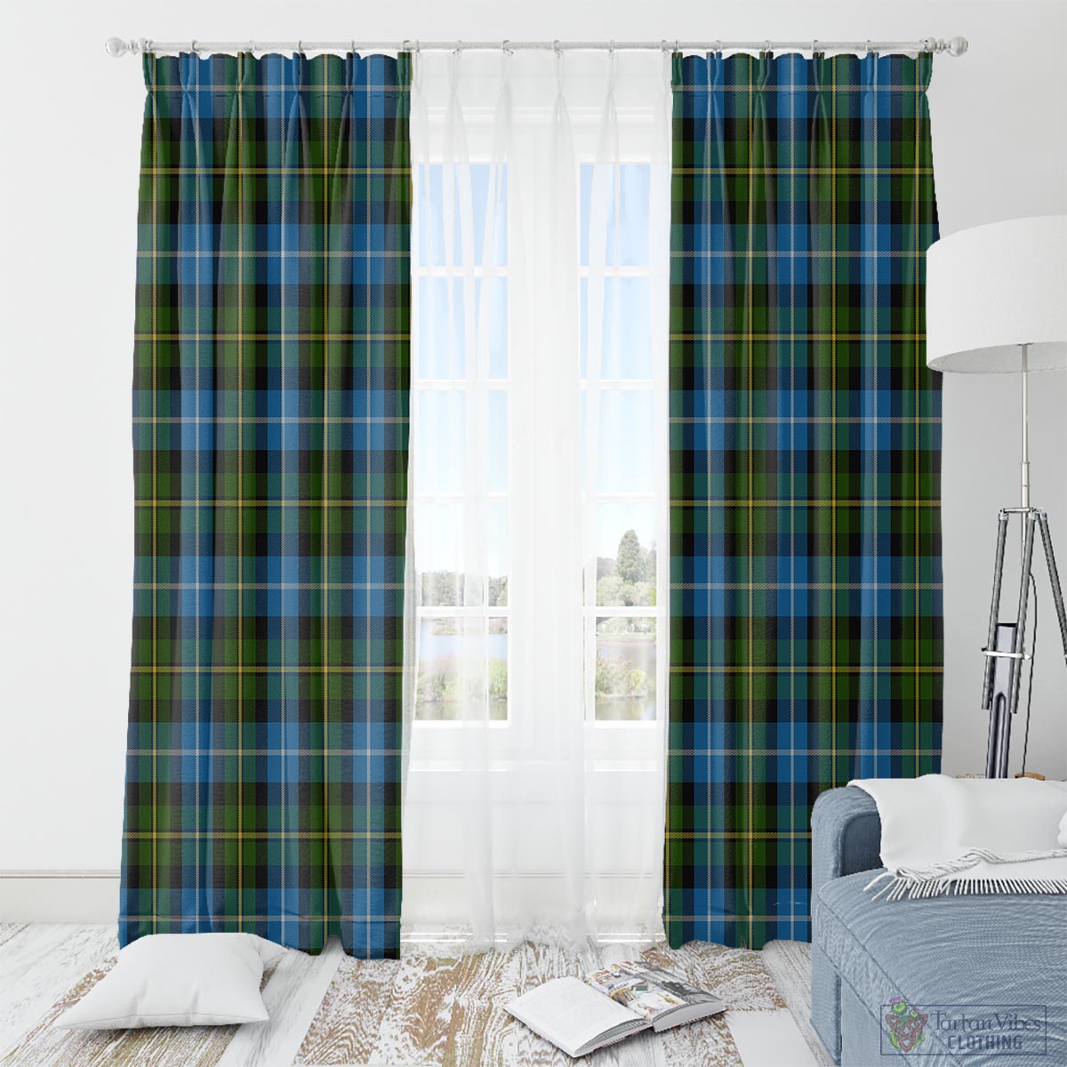 MacNeil of Barra Tartan Window Curtain