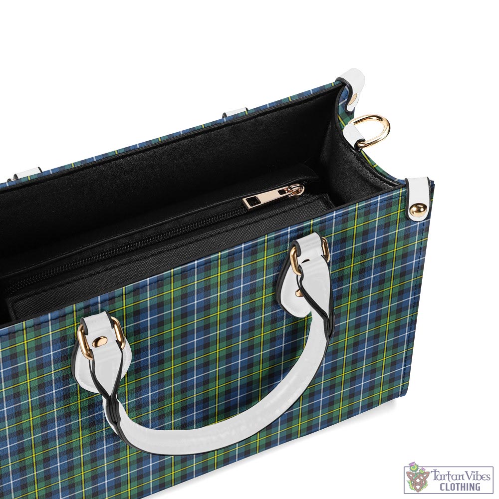 Tartan Vibes Clothing MacNeil of Barra Ancient Tartan Luxury Leather Handbags