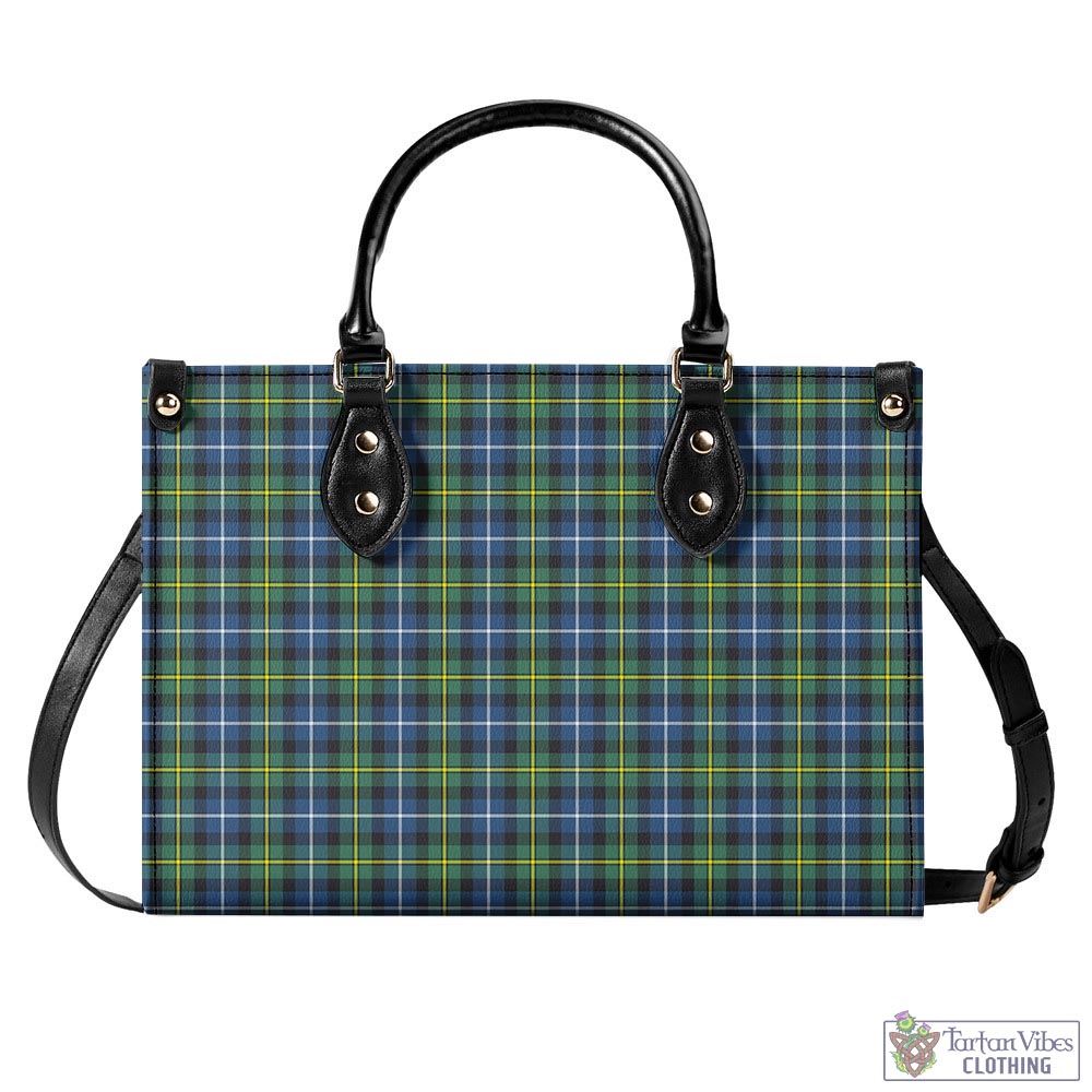 Tartan Vibes Clothing MacNeil of Barra Ancient Tartan Luxury Leather Handbags