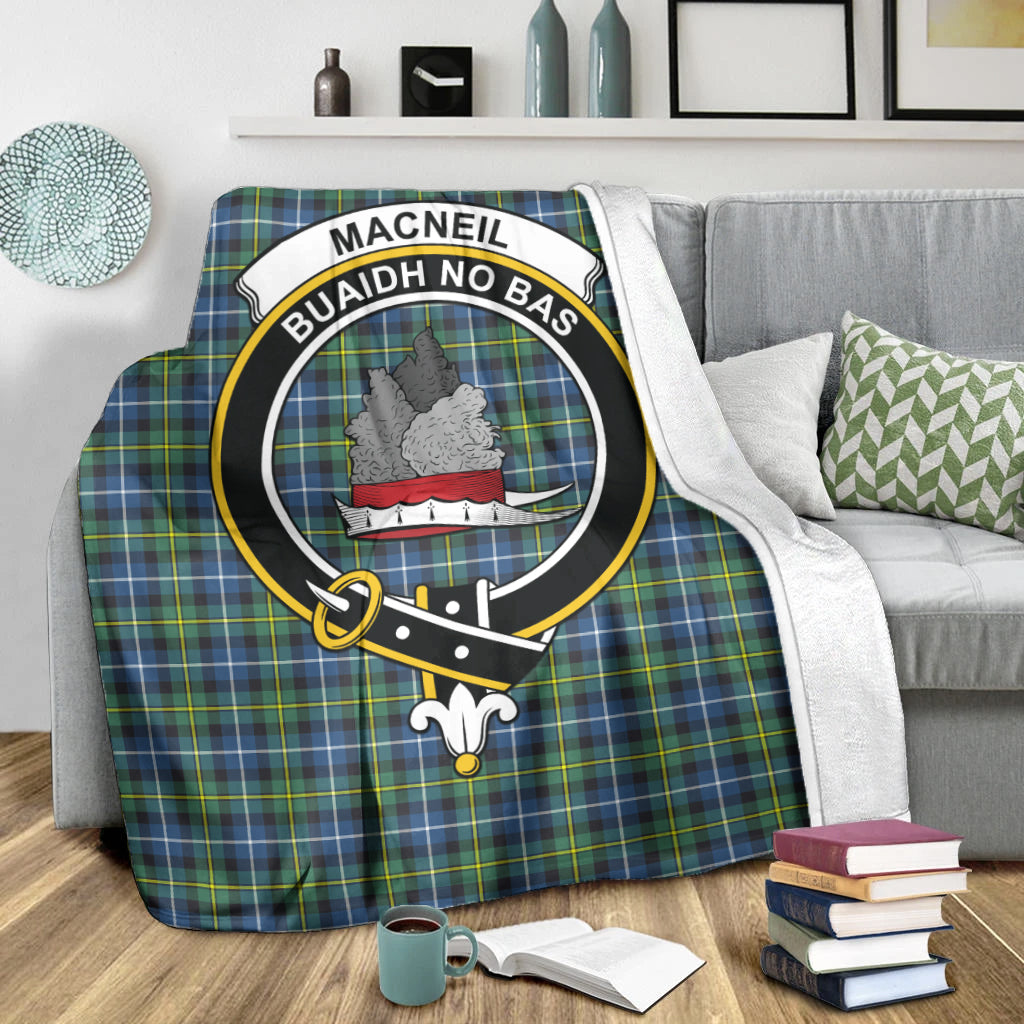 macneil-of-barra-ancient-tartab-blanket-with-family-crest