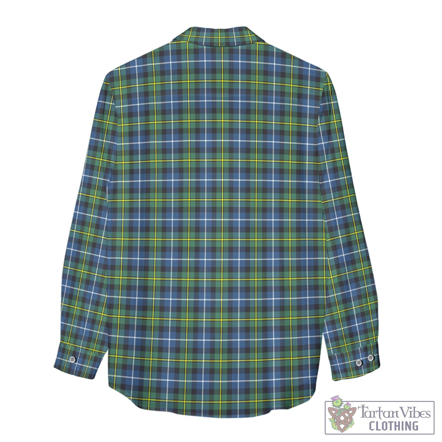 Tartan Vibes Clothing MacNeil of Barra Ancient Tartan Womens Casual Shirt with Family Crest