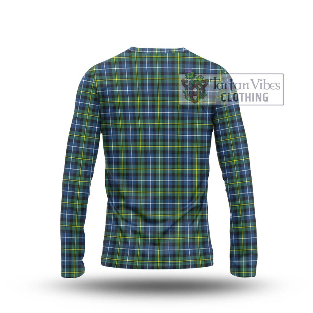 MacNeil of Barra Ancient Tartan Long Sleeve T-Shirt with Family Crest DNA In Me Style - Tartanvibesclothing Shop