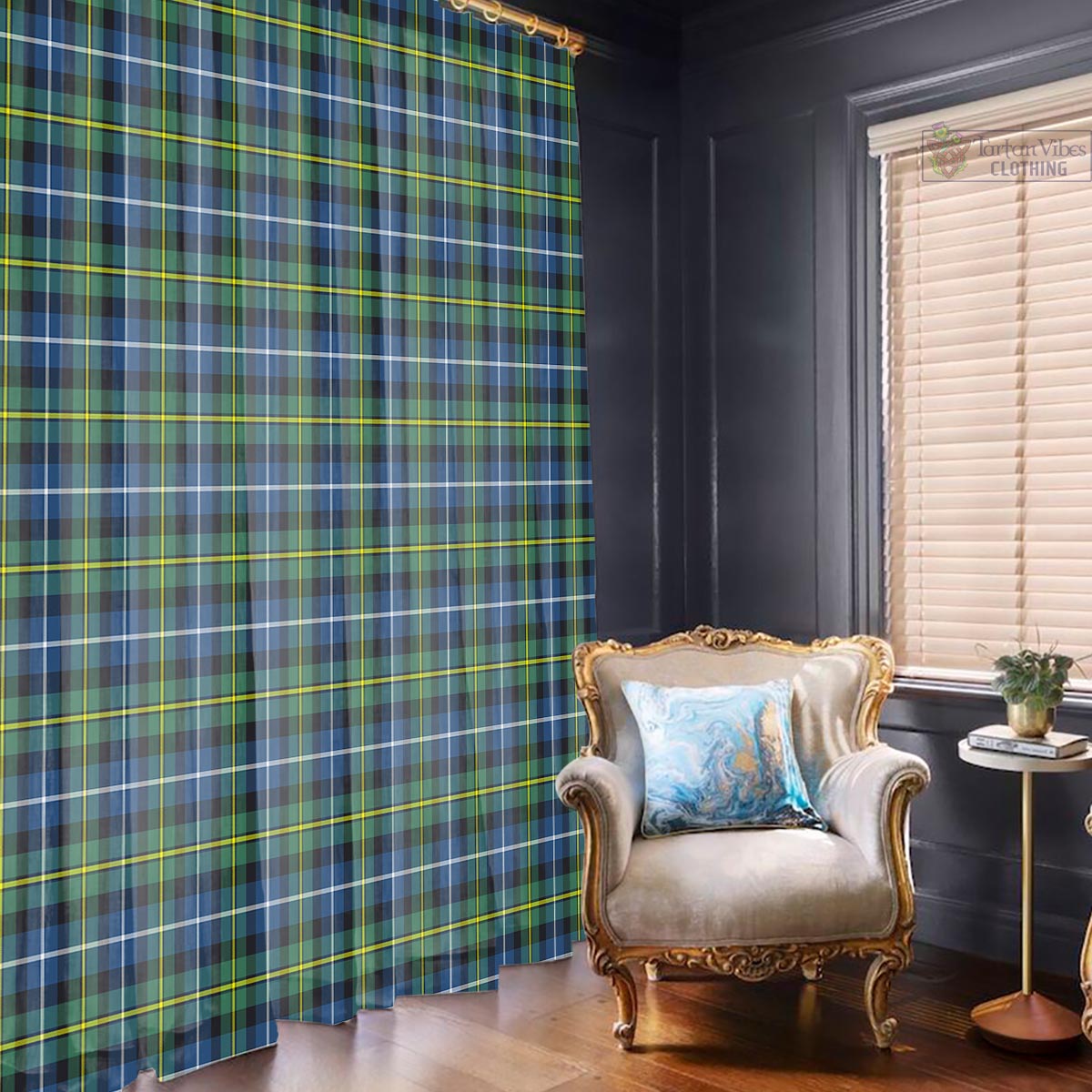 MacNeil of Barra Ancient Tartan Window Curtain