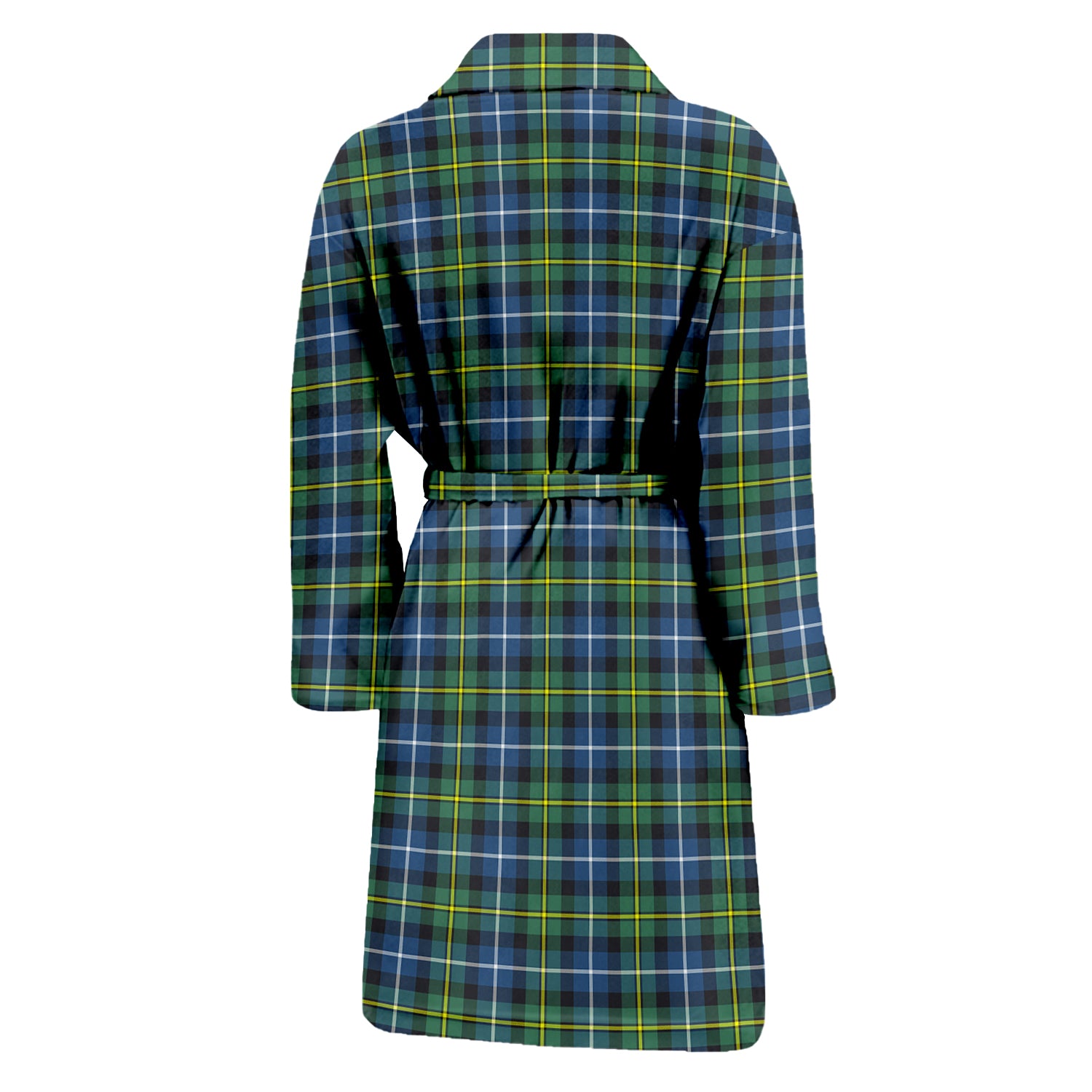 MacNeil of Barra Ancient Tartan Bathrobe with Family Crest - Tartan Vibes Clothing