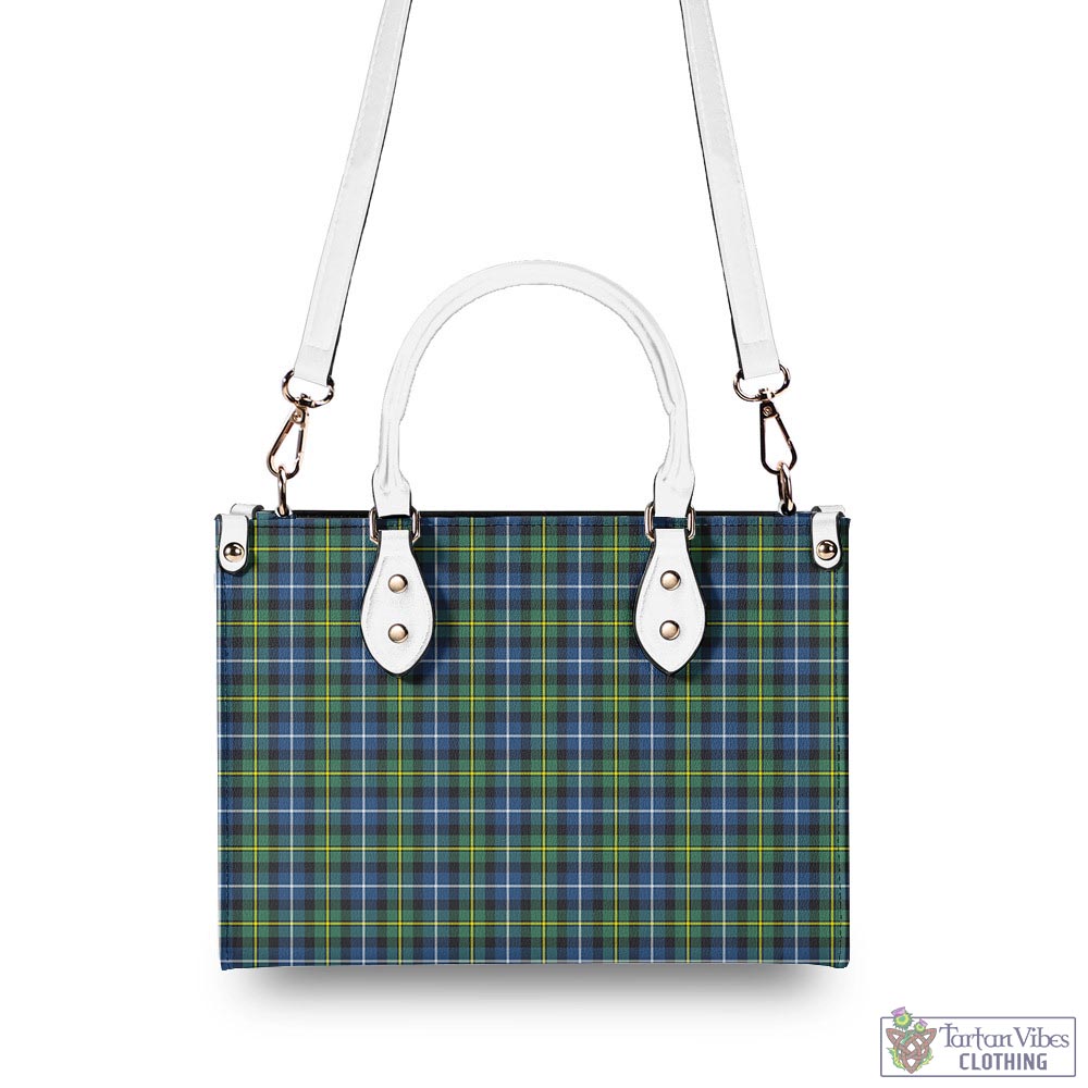 Tartan Vibes Clothing MacNeil of Barra Ancient Tartan Luxury Leather Handbags