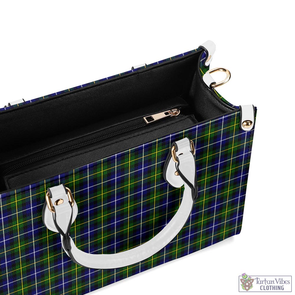 Tartan Vibes Clothing MacNeil of Barra Modern Tartan Luxury Leather Handbags