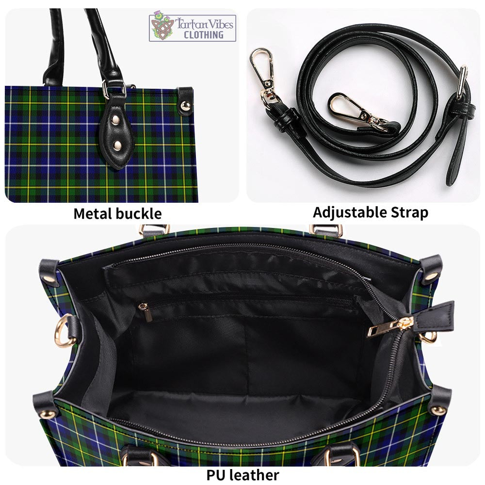 Tartan Vibes Clothing MacNeil of Barra Modern Tartan Luxury Leather Handbags