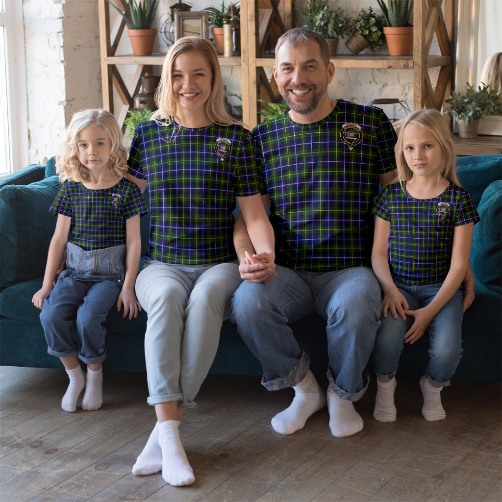 MacNeil of Barra Modern Tartan T-Shirt with Family Crest Kid's Shirt - Tartan Vibes Clothing