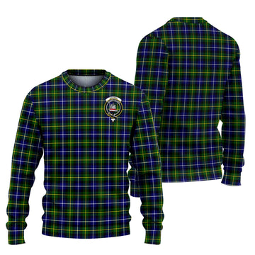 MacNeil of Barra Modern Tartan Ugly Sweater with Family Crest