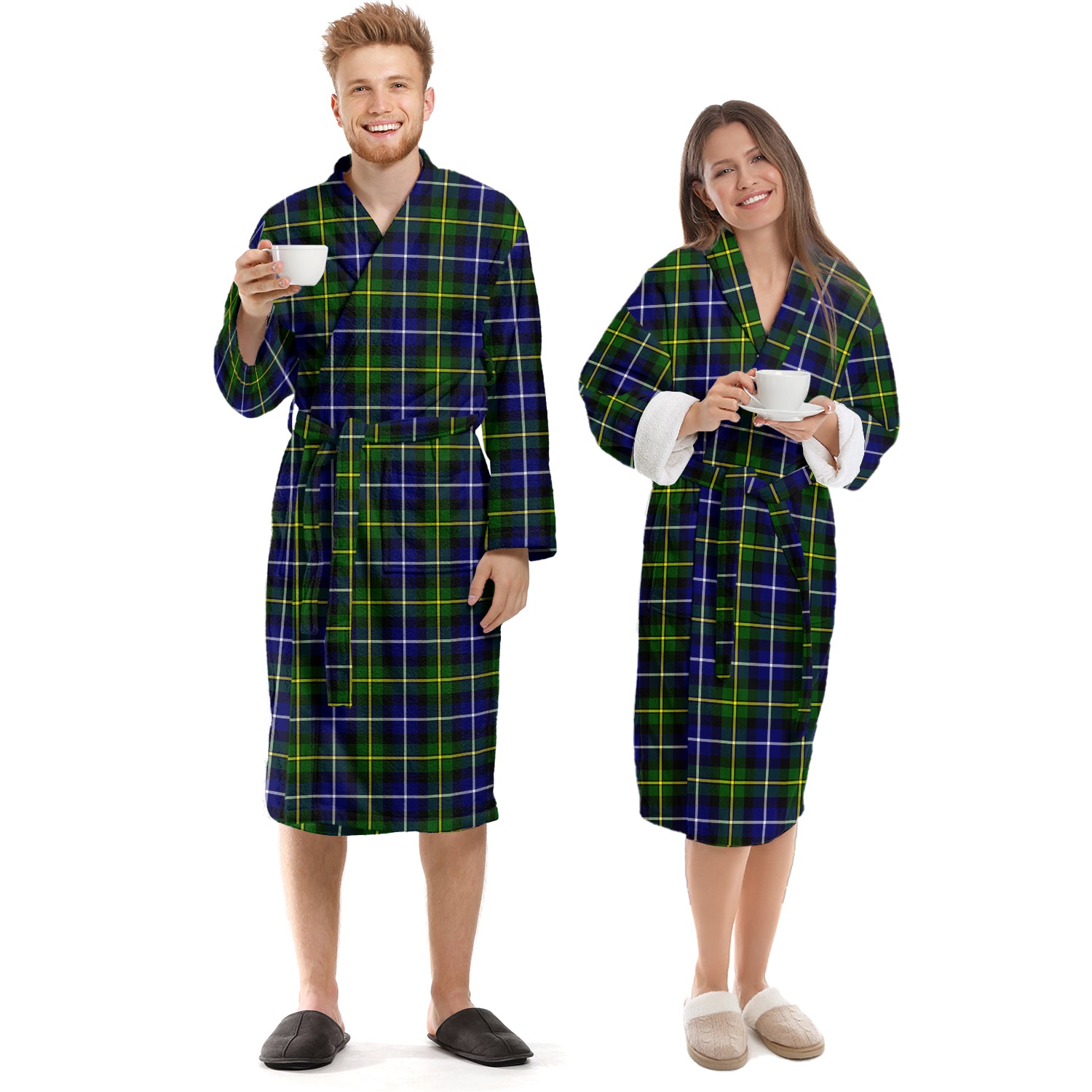 MacNeil of Barra Modern Tartan Bathrobe Unisex S - Tartan Vibes Clothing