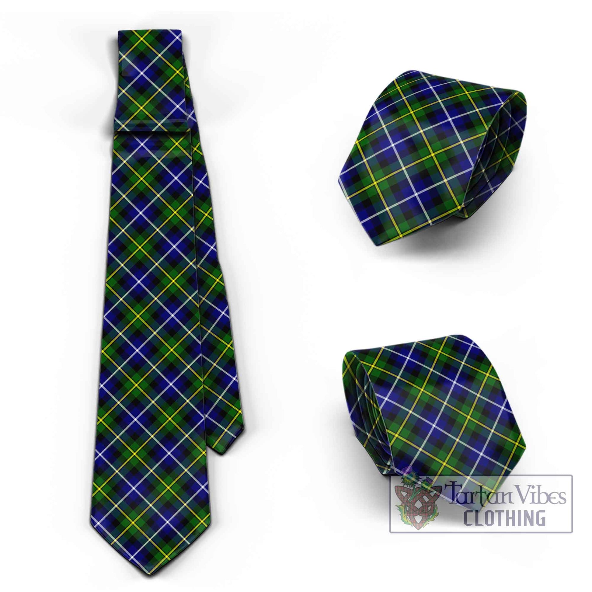 Tartan Vibes Clothing MacNeil of Barra Modern Tartan Classic Necktie Cross Style