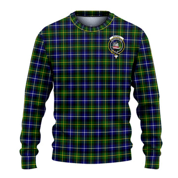 MacNeil of Barra Modern Tartan Ugly Sweater with Family Crest