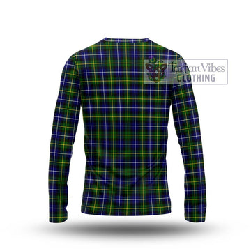 MacNeil of Barra Modern Tartan Long Sleeve T-Shirt with Family Crest DNA In Me Style