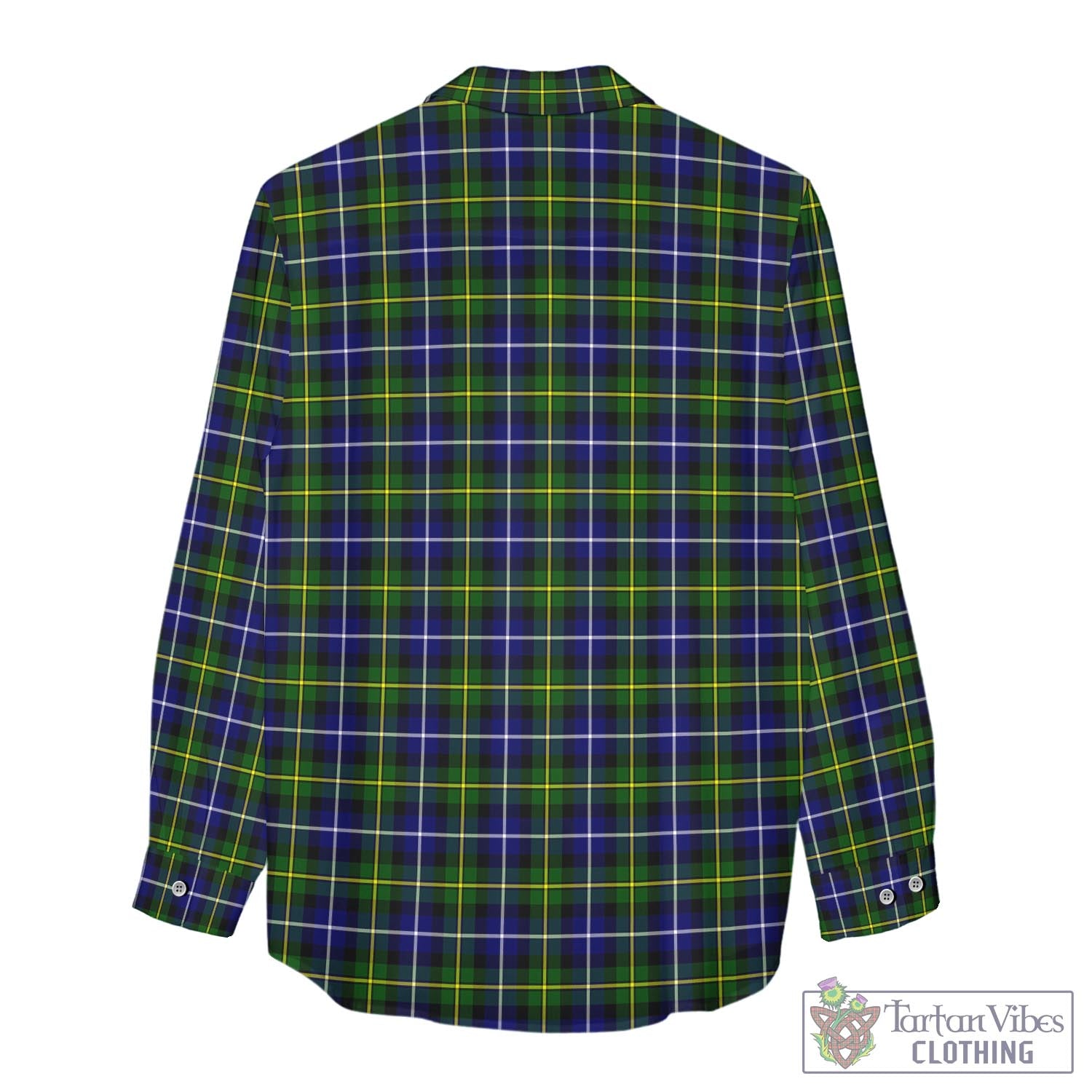 Tartan Vibes Clothing MacNeil of Barra Modern Tartan Womens Casual Shirt with Family Crest