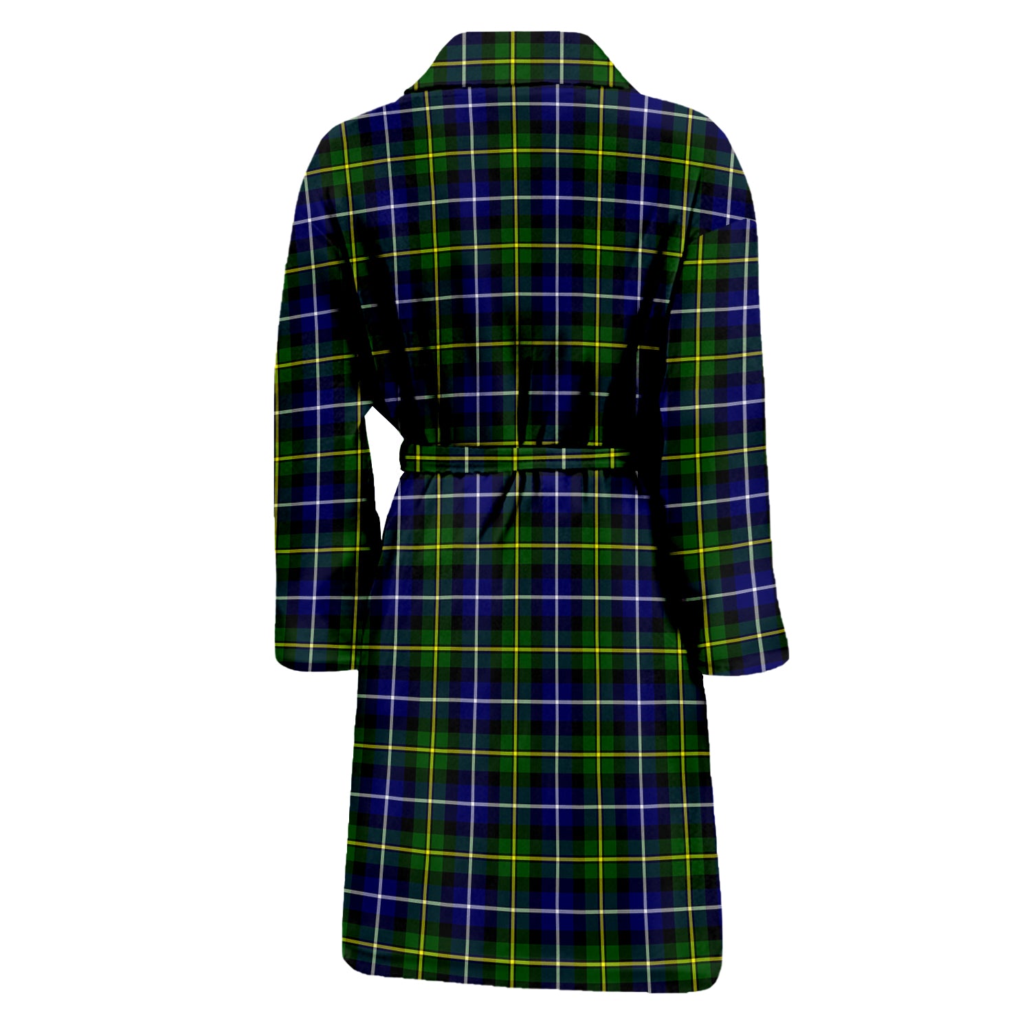 MacNeil of Barra Modern Tartan Bathrobe with Family Crest - Tartan Vibes Clothing