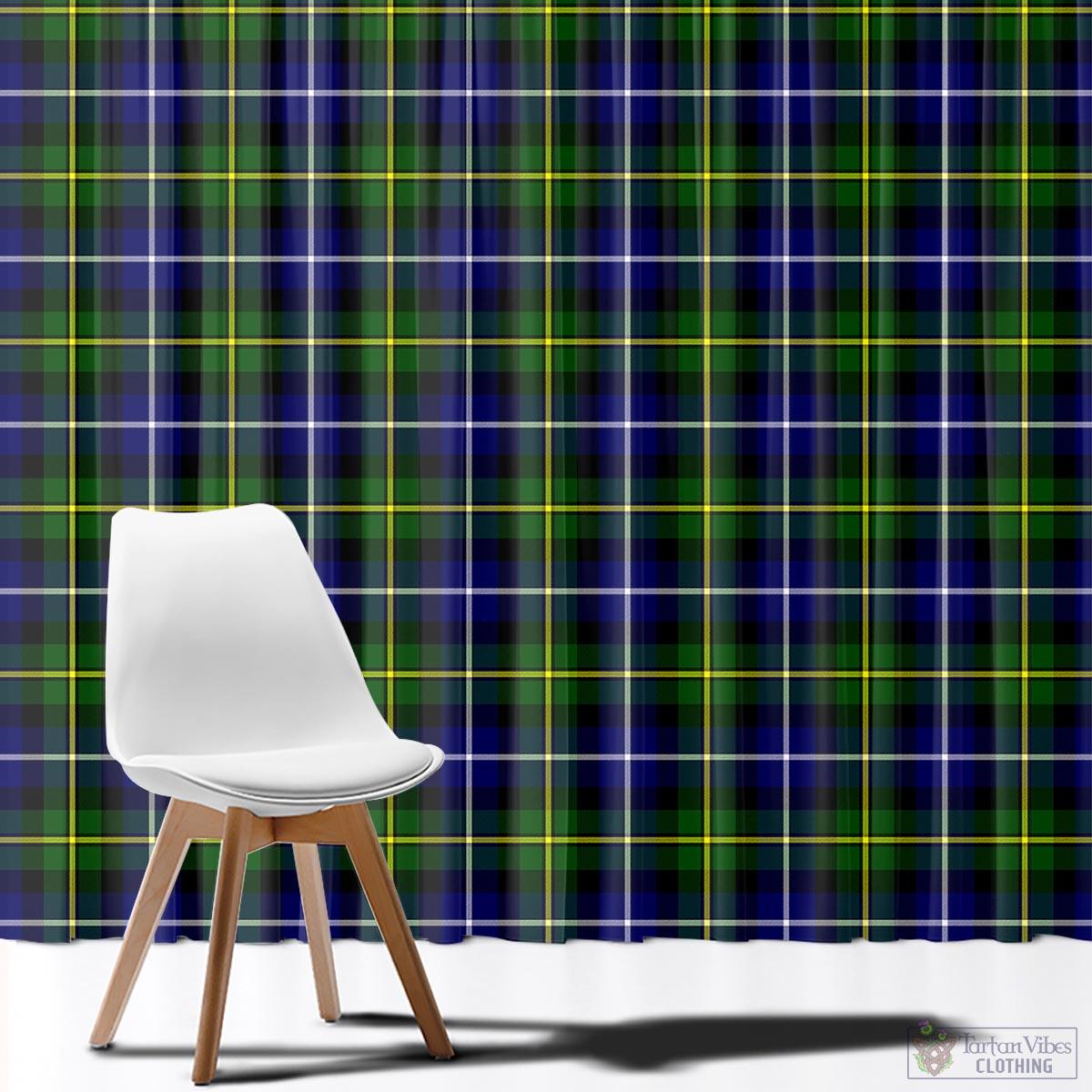 MacNeil of Barra Modern Tartan Window Curtain