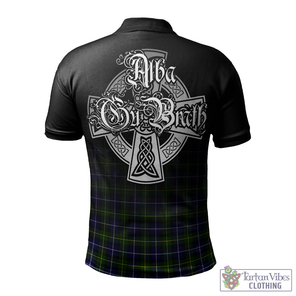 Tartan Vibes Clothing MacNeil of Barra Modern Tartan Polo Shirt Featuring Alba Gu Brath Family Crest Celtic Inspired