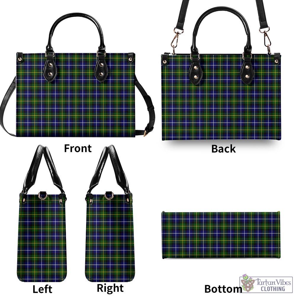 Tartan Vibes Clothing MacNeil of Barra Modern Tartan Luxury Leather Handbags