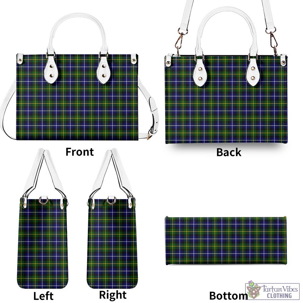 Tartan Vibes Clothing MacNeil of Barra Modern Tartan Luxury Leather Handbags