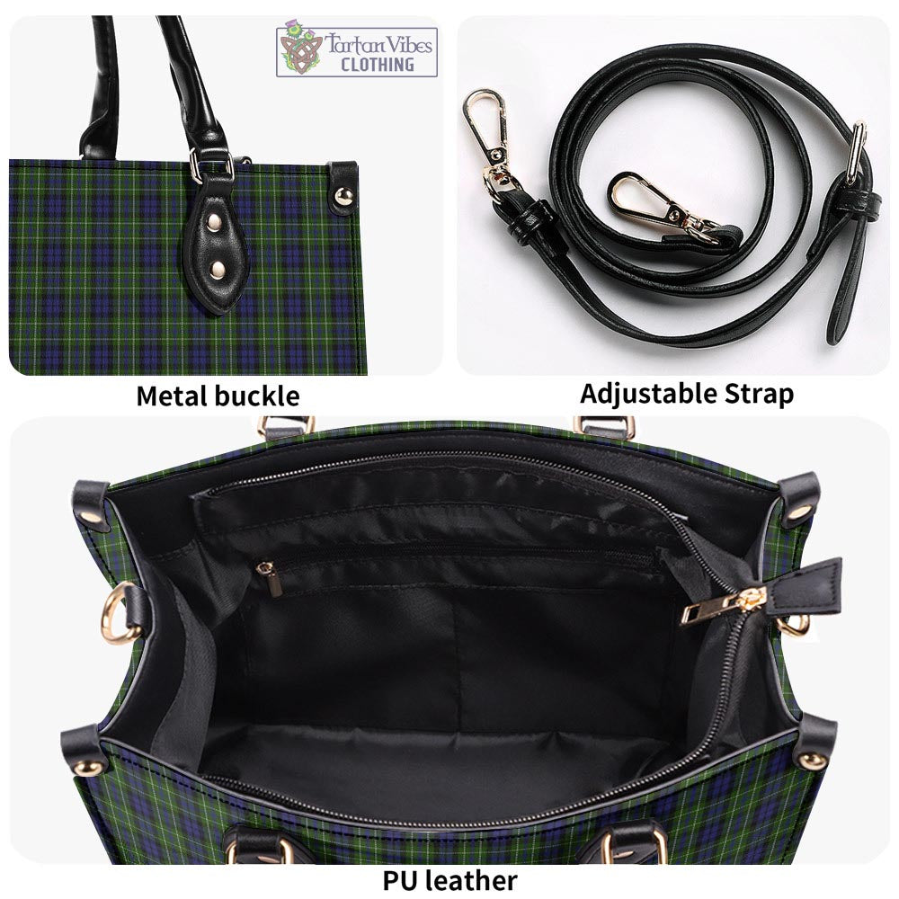 Tartan Vibes Clothing MacNeil of Colonsay Tartan Luxury Leather Handbags