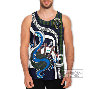 MacNeil of Colonsay Tartan Men's Tank Top with Epic Bagpipe Style