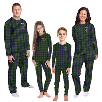 MacNeil of Colonsay Tartan Pajamas Family Set with Family Crest