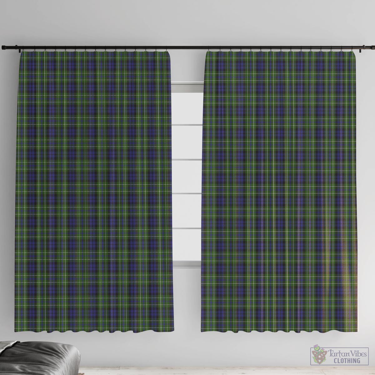 MacNeil of Colonsay Tartan Window Curtain