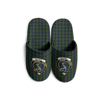 MacNeil of Colonsay Tartan Home Slippers with Family Crest