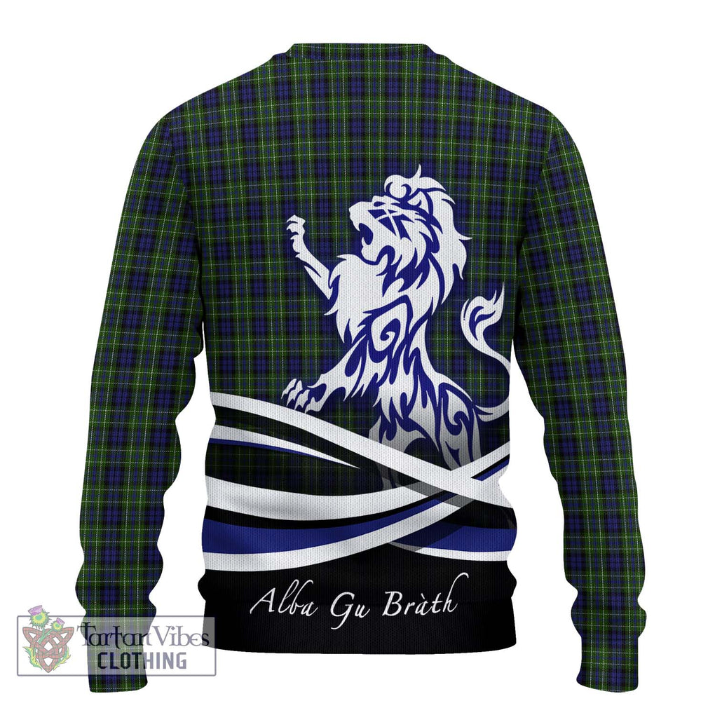 MacNeil of Colonsay Tartan Knitted Sweater with Alba Gu Brath Regal Lion Emblem - Tartanvibesclothing Shop