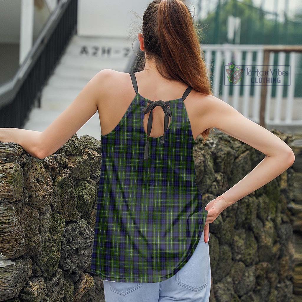 Tartan Vibes Clothing MacNeil of Colonsay Tartan Loose Halter Neck Camisole