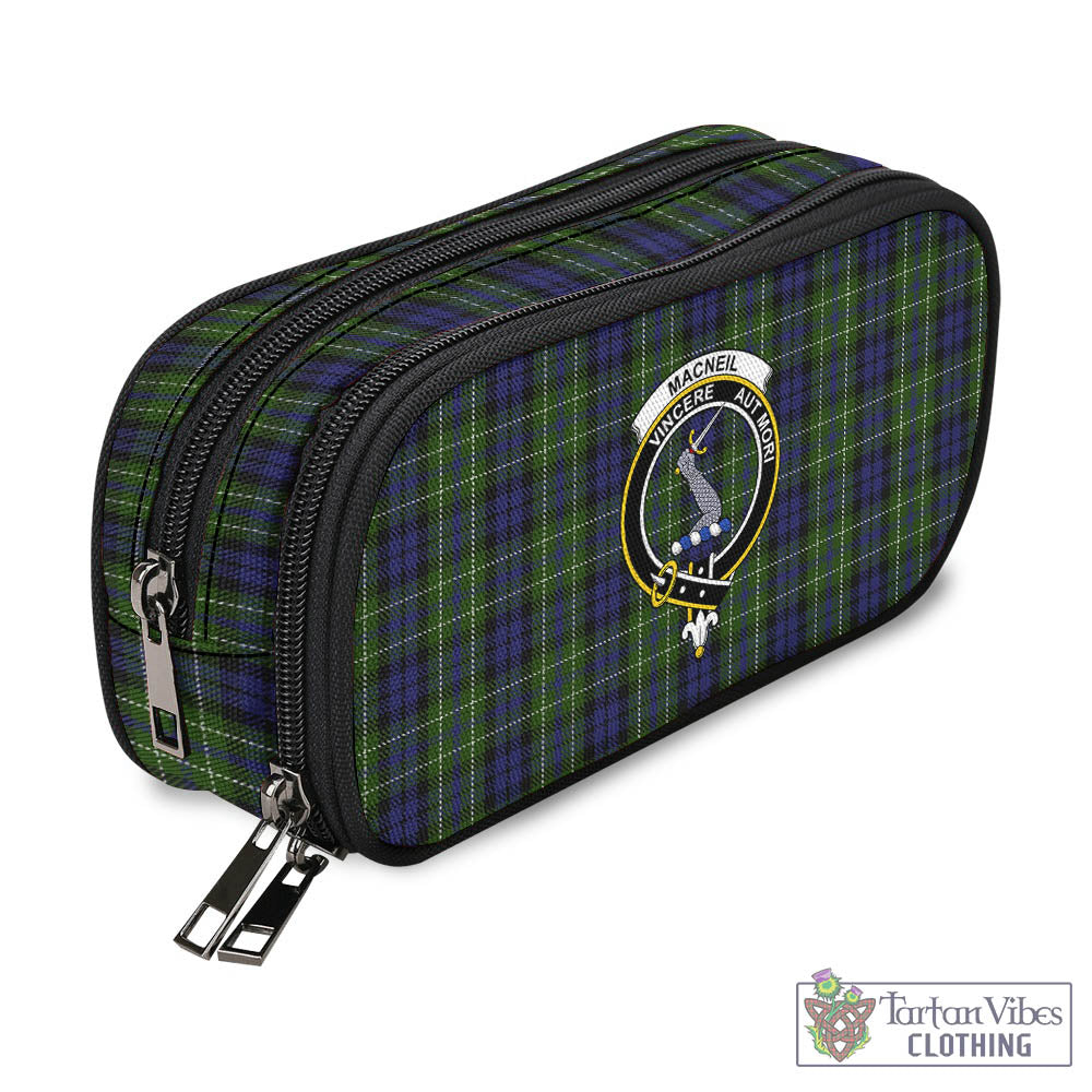 Tartan Vibes Clothing MacNeil of Colonsay Tartan Pen and Pencil Case with Family Crest