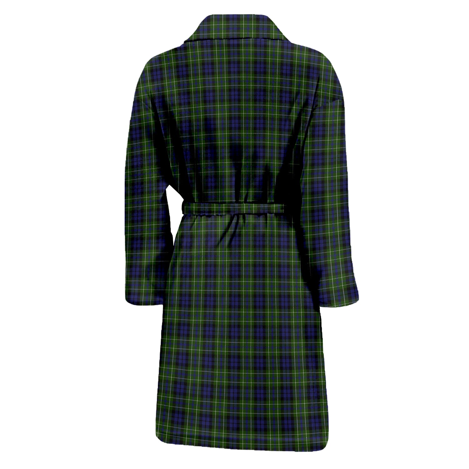 MacNeil of Colonsay Tartan Bathrobe with Family Crest - Tartan Vibes Clothing