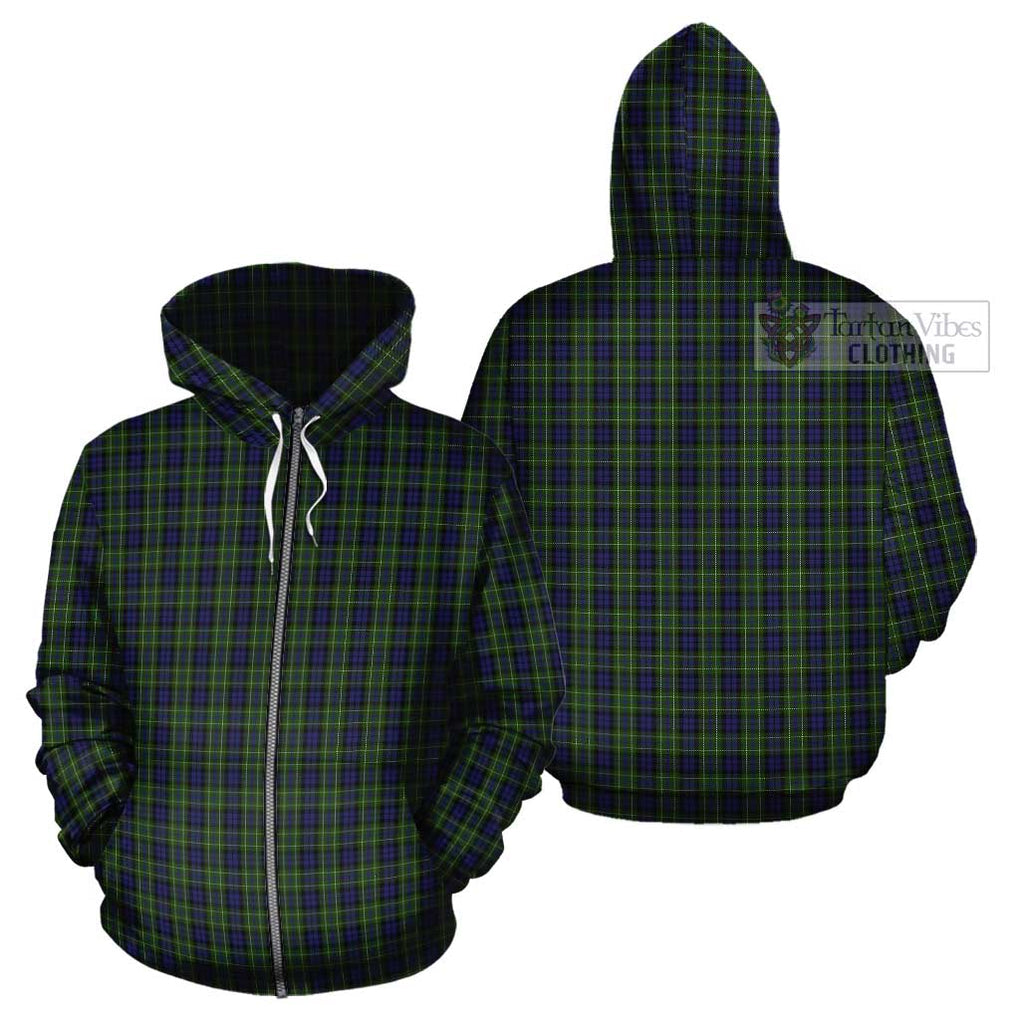 MacNeil of Colonsay Tartan Cotton Hoodie Zip Hoodie - Tartan Vibes Clothing