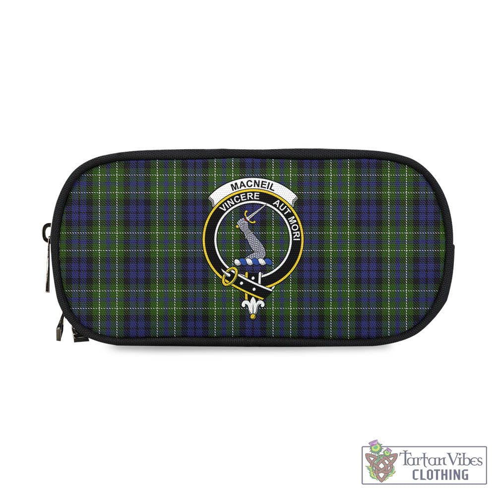 Tartan Vibes Clothing MacNeil of Colonsay Tartan Pen and Pencil Case with Family Crest