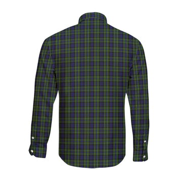 MacNeil of Colonsay Tartan Long Sleeve Button Up Shirt with Family Crest