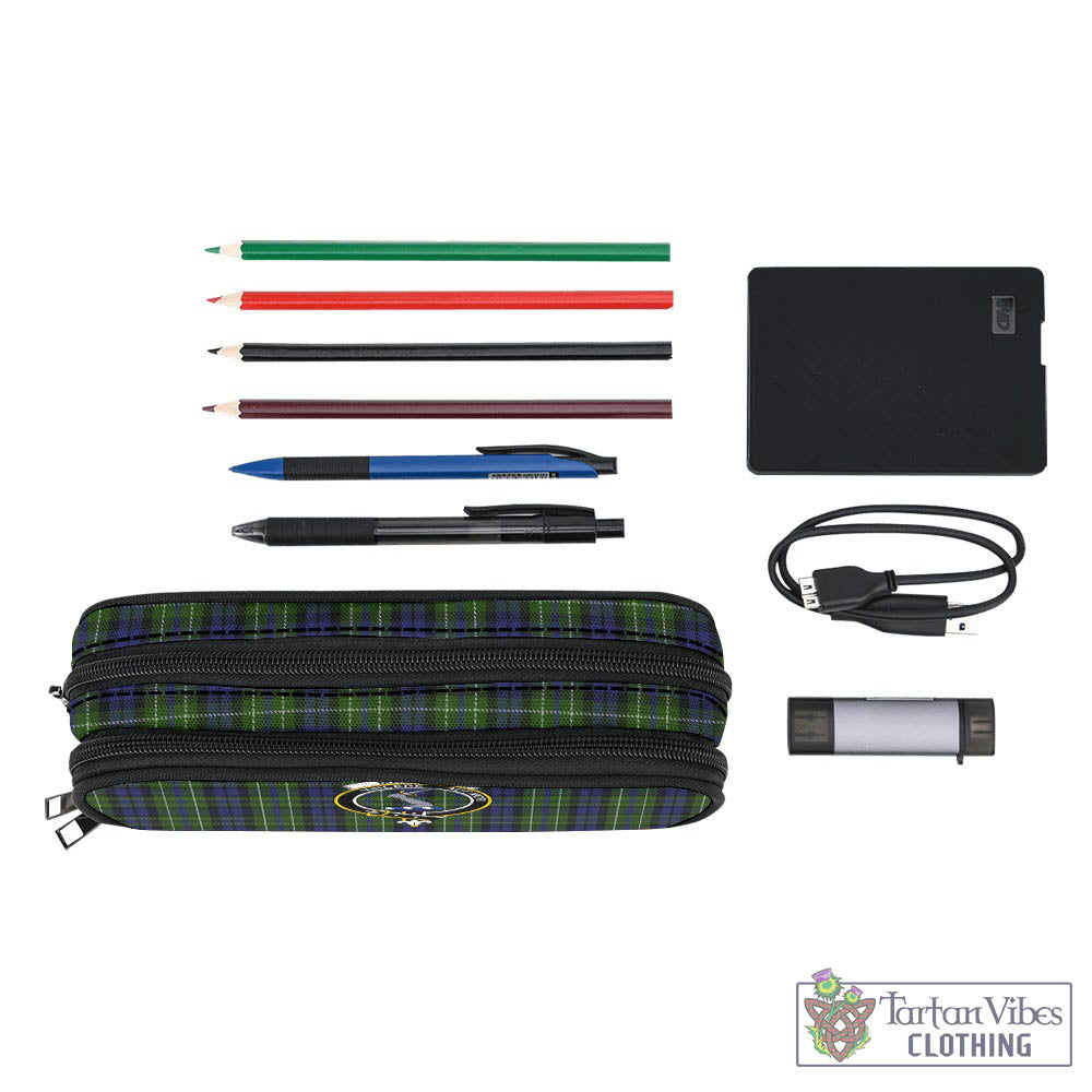 Tartan Vibes Clothing MacNeil of Colonsay Tartan Pen and Pencil Case with Family Crest